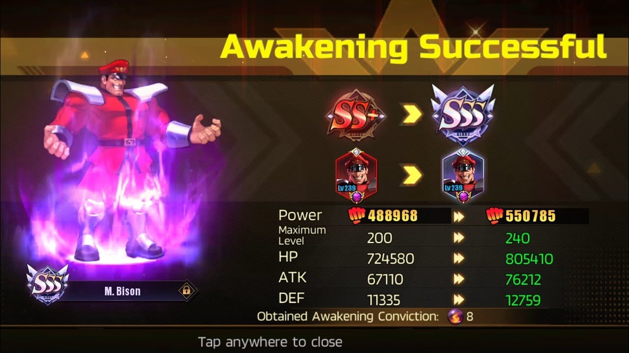 2 MONTH LATER! :D - I FINALLY GOT M BISON TO SSS! :D - FREE TO PLAY - STREET FIGHTER DUEL