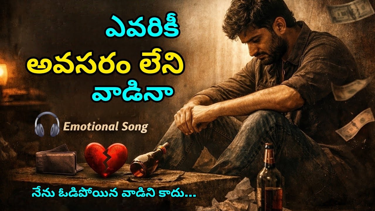 ఎవరికి అవసరం లేని వాడినా…| Telugu Emotional Song | Life Lo Oodipoyana? Kaadu | NareshTalks8