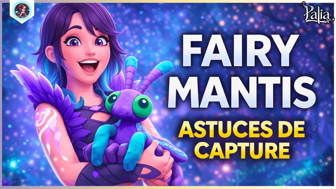 Palia – Fairy Mantis : comment la capturer facilement (+ peluche annoncée !) 🦋