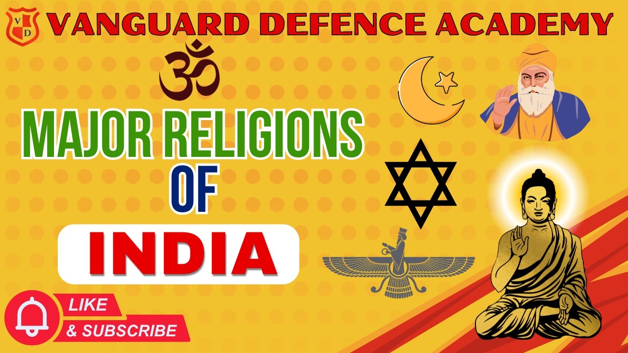 MAJOR RELIGIONS OF INDIA (PART 3) [CLASS VI] #rms #sainikschool #2026 #rimc #gk #class6 #study