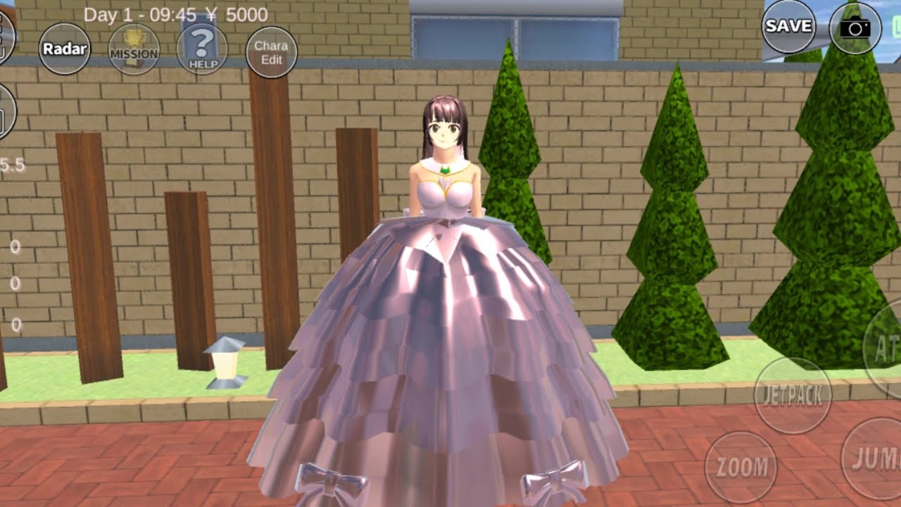 💕 new stylish Pink Barbie Dress Tutorial | Sakura School Simulator 👗✨