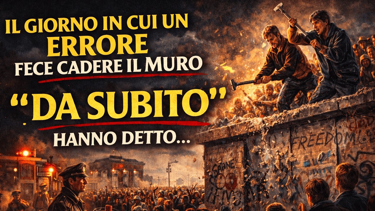 “Da Subito”: La Frase che Abbatté il Muro di Berlino