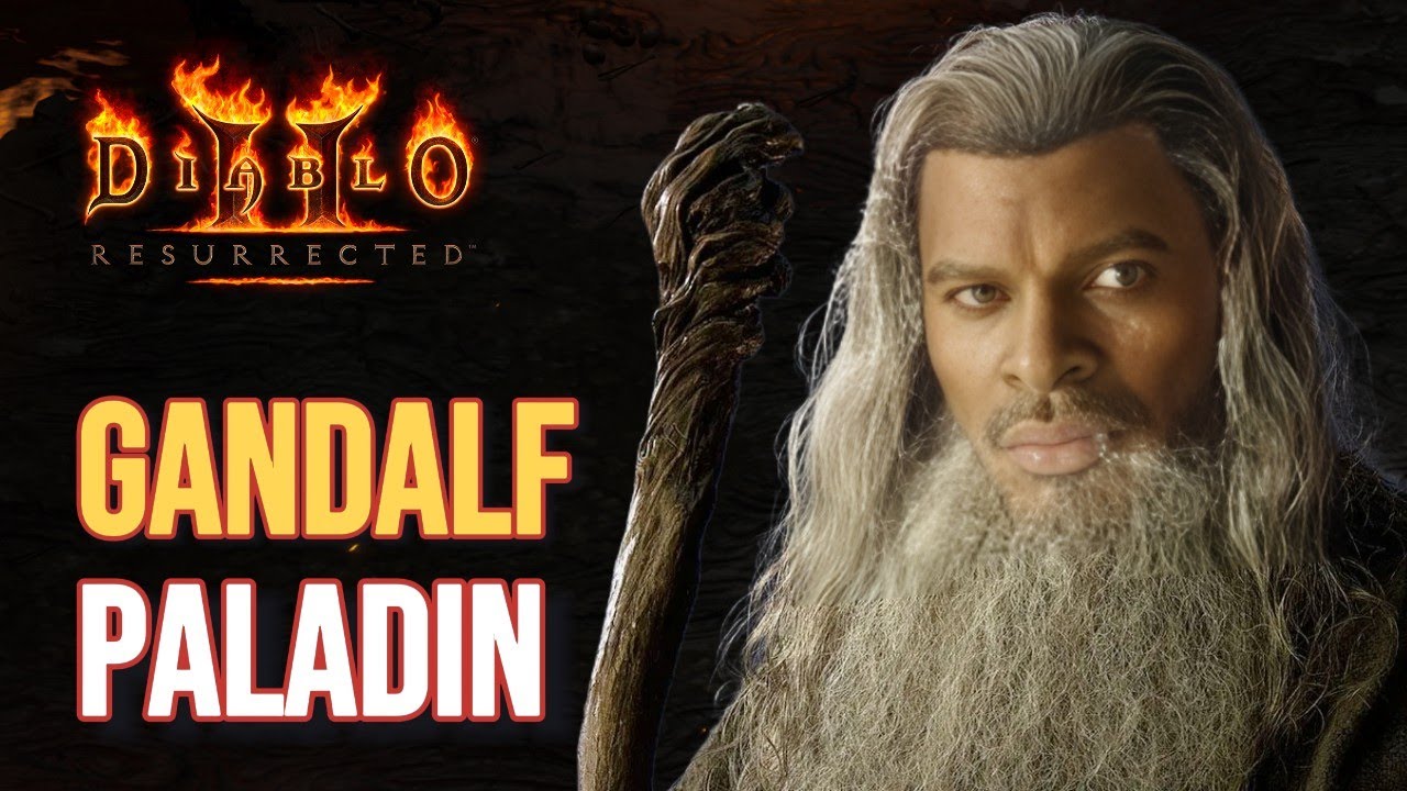 I Tried a Staff-Only Paladin… Chaos Ensued | D2R HC 1 to Hell