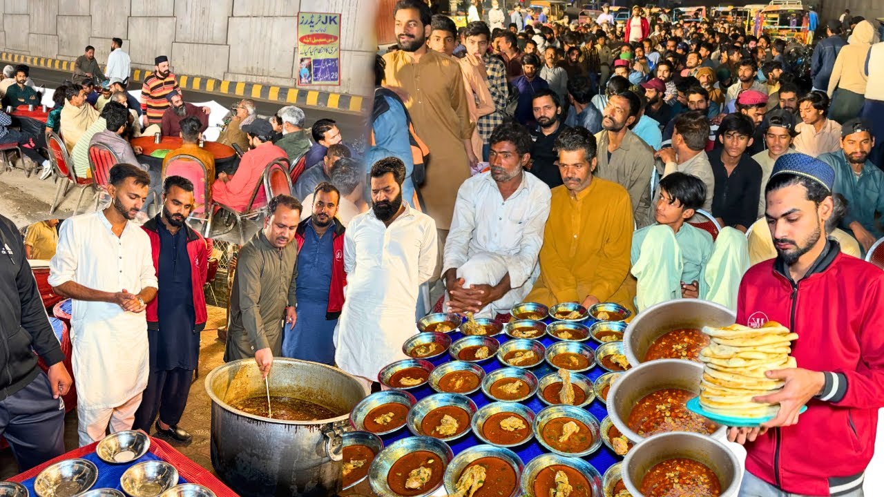 MASSIVE SEHRI AT BAND ROAD LAHORE | RAMADAN 2025 | FREE FOOD FOR 2000+ PEOPLE | STREET FOOD PAKISTAN