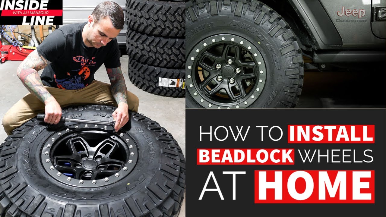How to Mount a Tire on Beadlock Wheel at Home | Inside Line