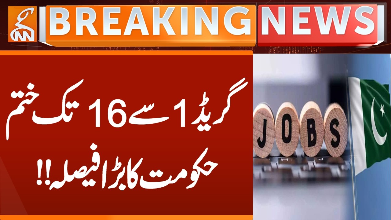Grade 1 to 16 ENDED | BIG Decision by GOVT | Breaking News | GNN