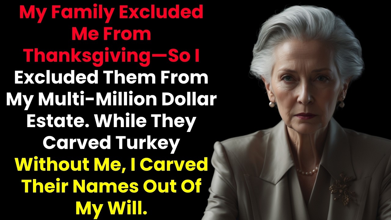 My Family Excluded Me From Thanksgiving—So I Excluded Them From My Multi-Million Dollar Estate