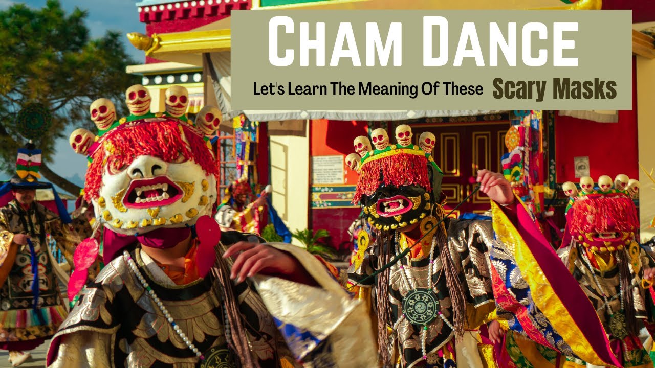 Cham/ Mask Dance Story In Tibetan Buddhism | Meet The Evil Inside Us | Monastery In Shimla, Himachal