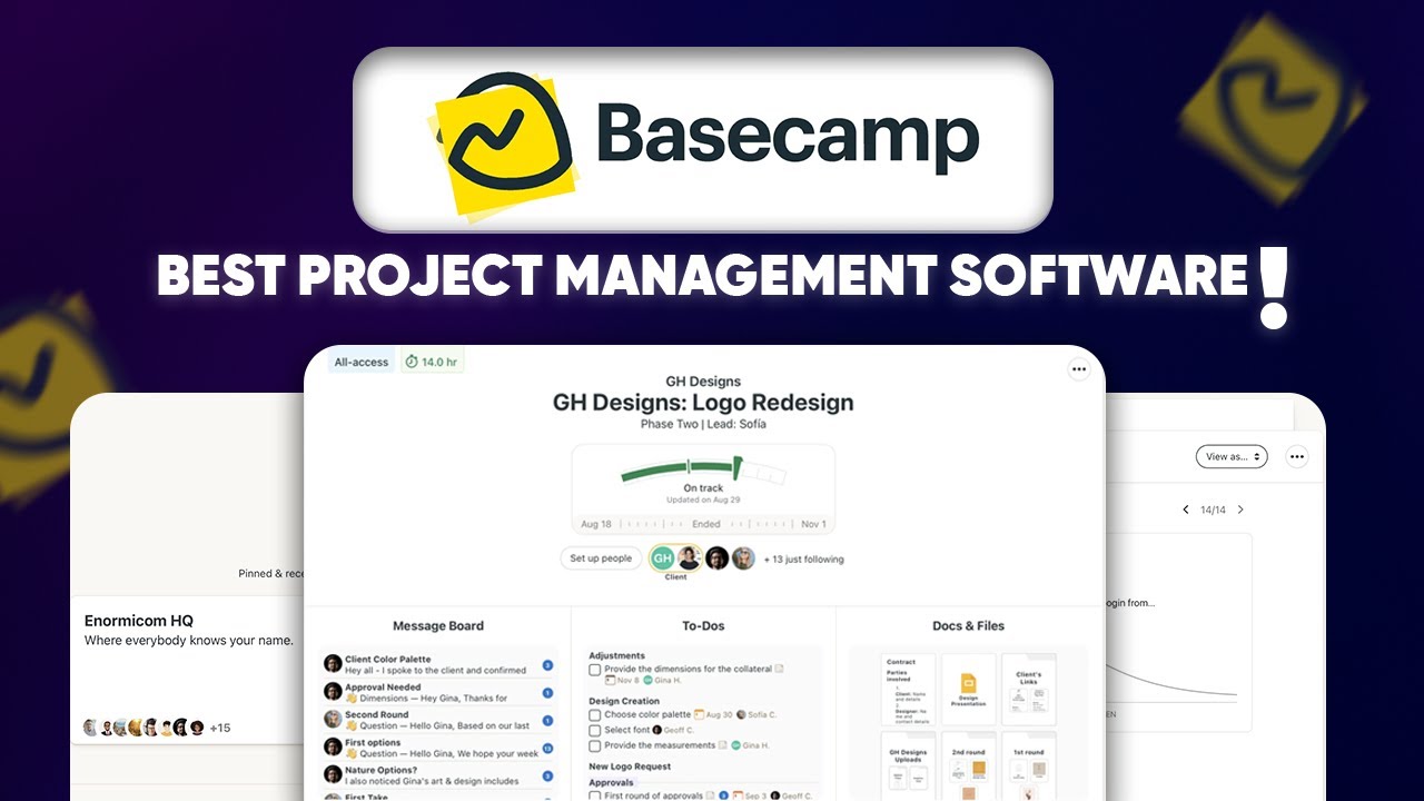 Вы еще никогда не видели подобного инструмента управления проектами! Обзор Basecamp.