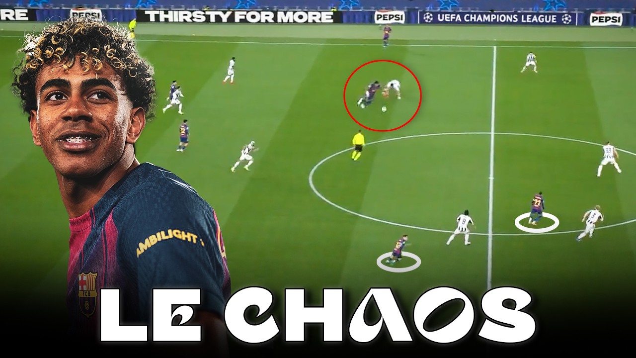 BARÇA : LE CHAOS - L'apport de Lamine dans l'axe, le Barça du futur ⎮ Analyse 🔍