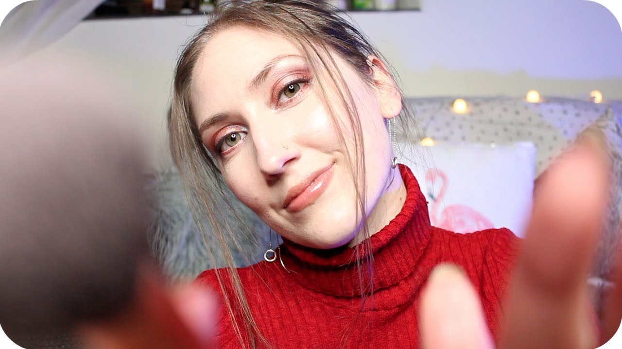 ASMR Doing YOUR Makeup 💋 Personal Attention w/ Face Brushing & Touching etc. For Relaxation 💄