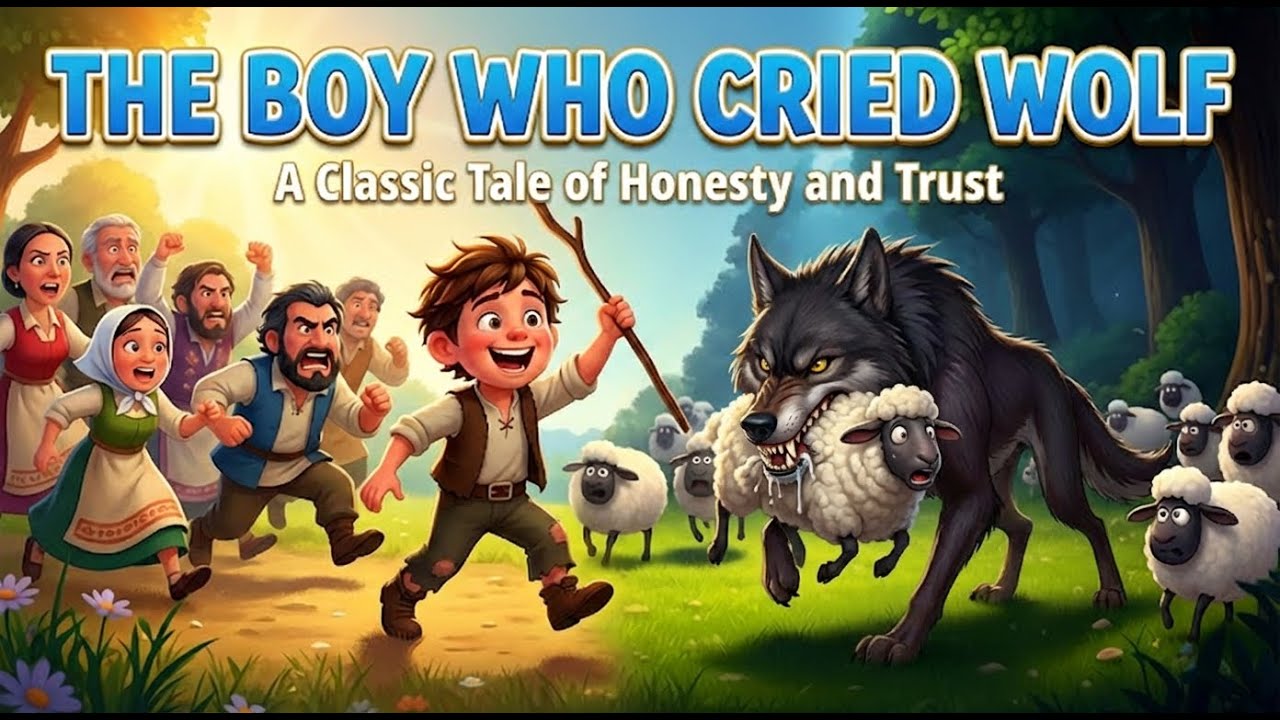 The Boy Who Cried Wolf | A Classic Tale of Honesty and Trust