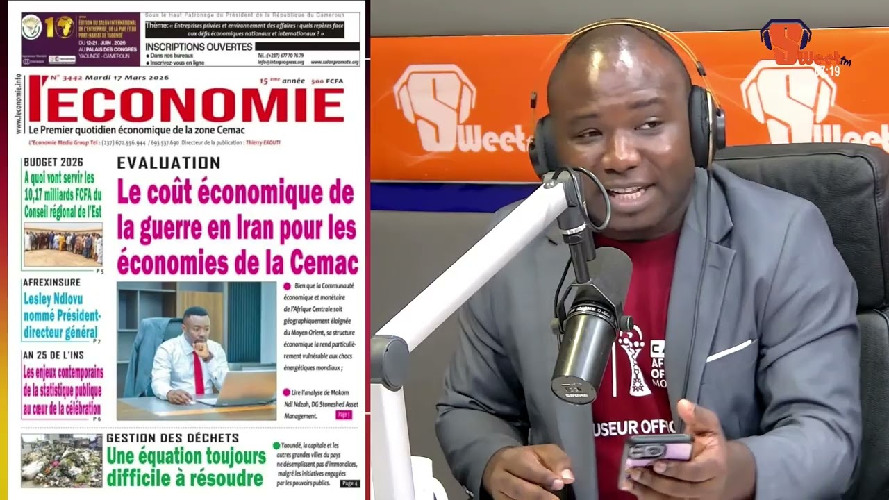 REVUE DE LA PRESSE CAMEROUNAISE DU 17 MARS 2026 SWEET FM MATIN