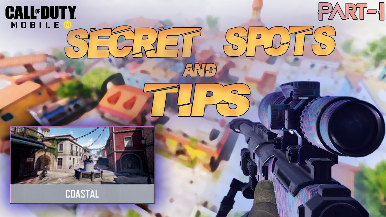 *NEW MAP COASTAL SECRET SPOTS AND TIPS PART-1 | BECOME A PRO | CALL OF DUTY MOBILE SEASON 3