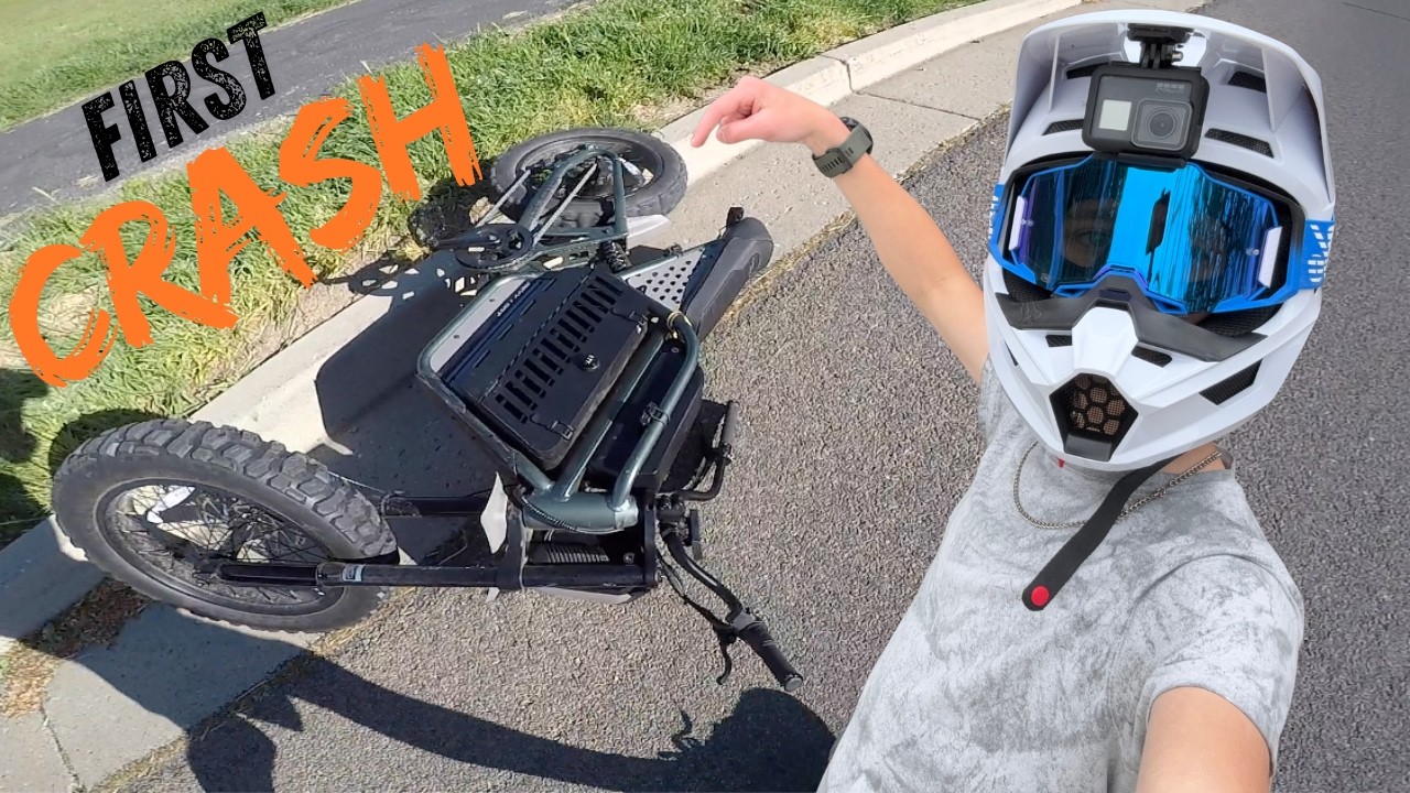my first crash.