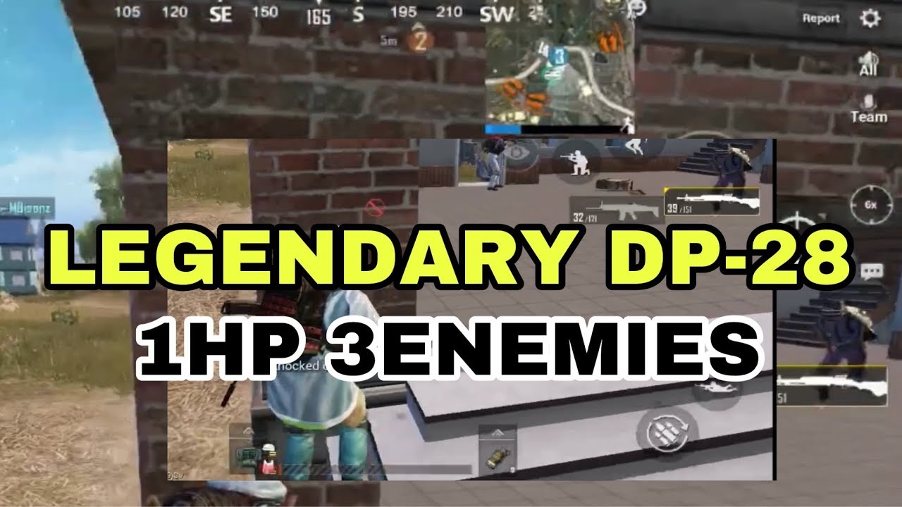 Worst Situation ever. Legendary DP-28 | PUBG MOBILE