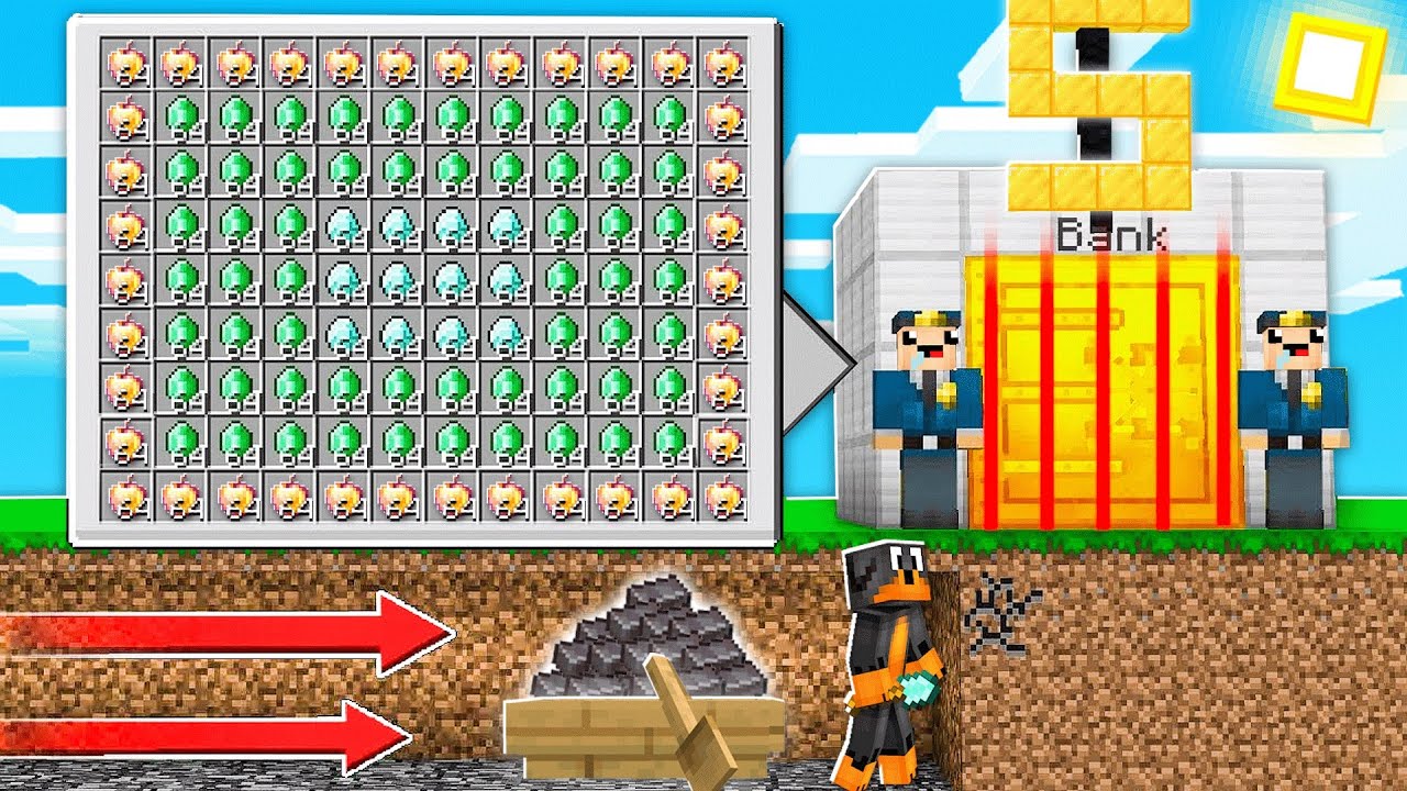 BOBO i TYLKO 1% GRACZY WIE o TEJ FARMIE KOX ITEMÓW na JEDNYM BLOKU w Minecraft! 😱