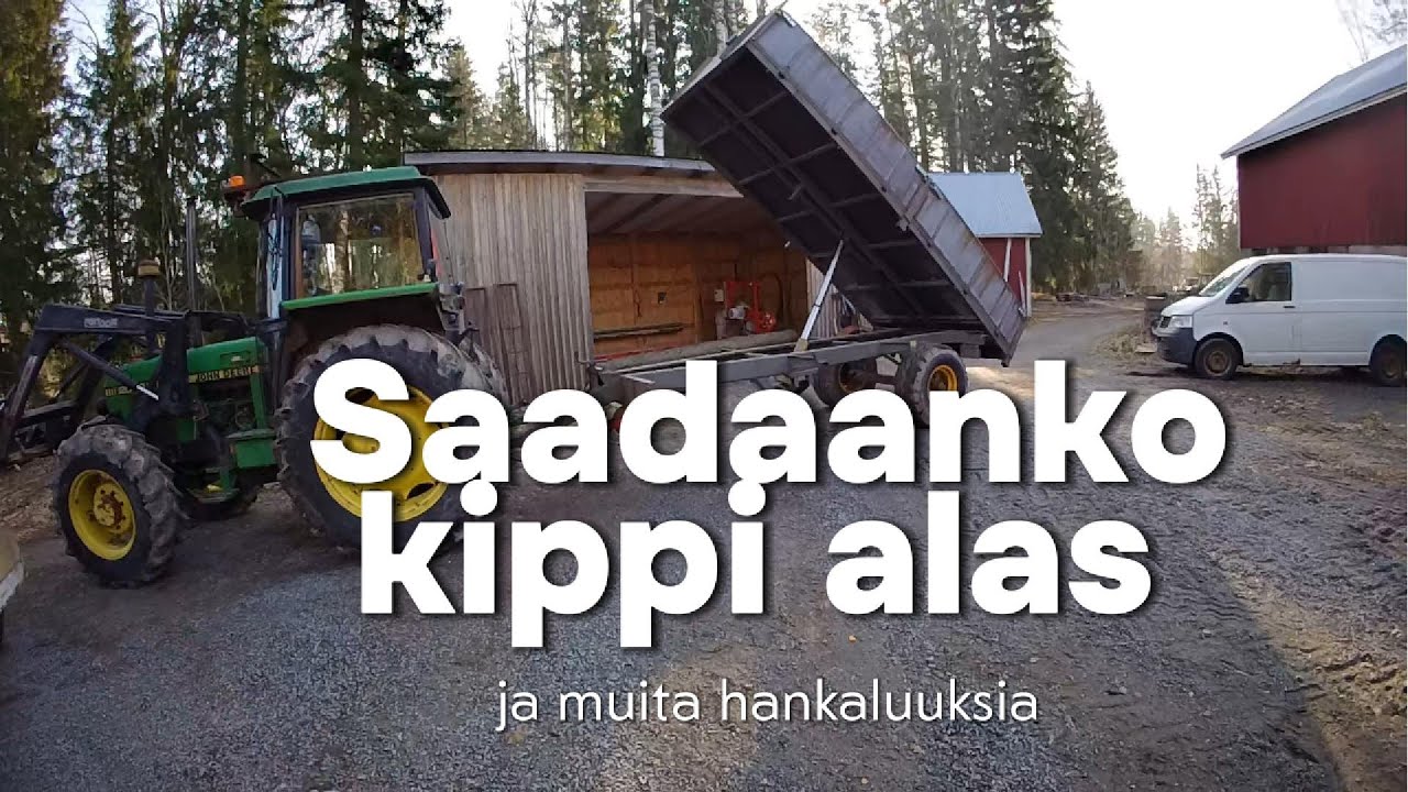 Saadanko kippi alas ja muita hankaluuksia