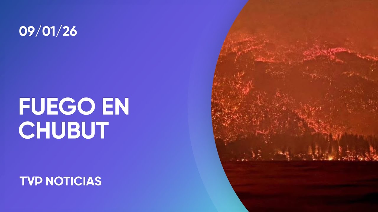 Incendios en Chubut: el fuego cruzó la Ruta 40, corte total y más de 3.000 evacuados