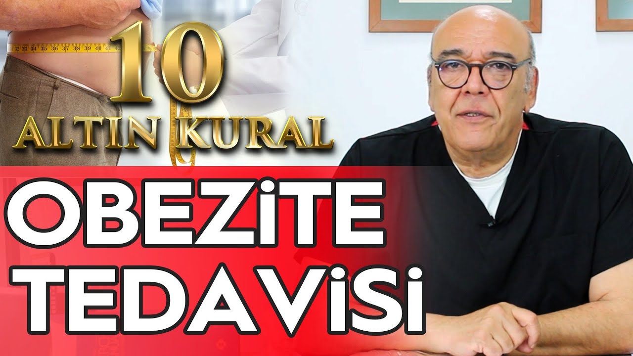 OBEZİTE TEDAVİSİ! - (KİLO VERMEK İÇİN 10 ALTIN KURAL) / 5 Dakikada Sağlık