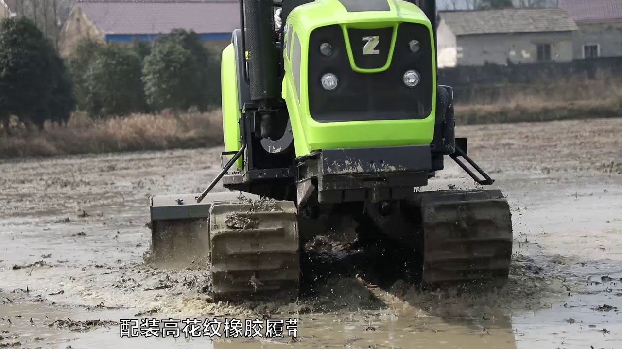 Zoomlion crawler  tractor video operation