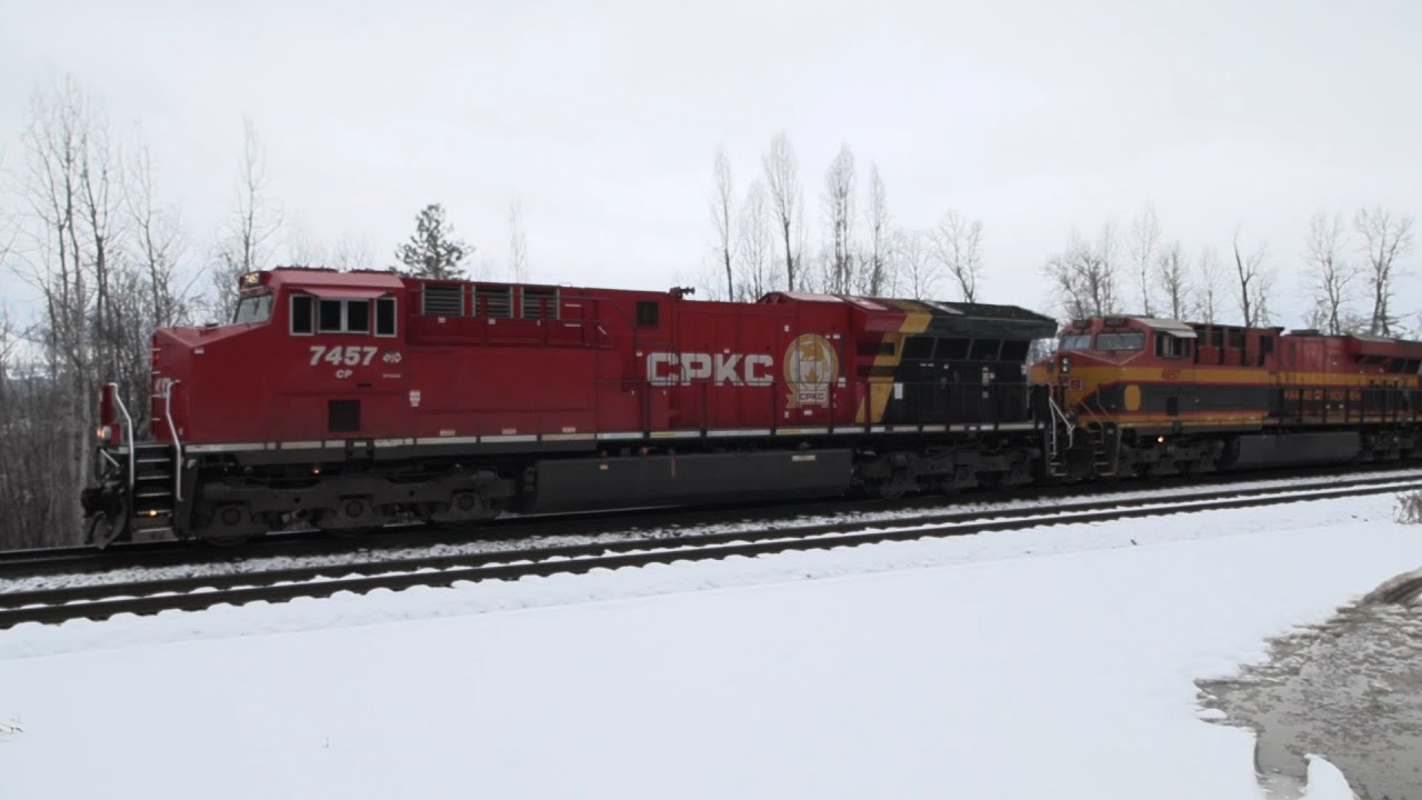 Skeena Pacific #2547 CPKC Grain Loads West, Mile 87.3 Shuswap Sub., Squilax, BC, Canada   2025-12-03