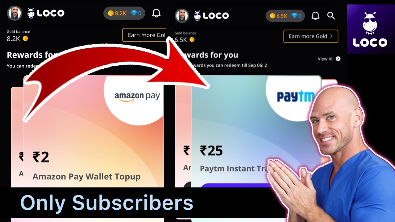 Loco app Rewards not showing | Loco app Rewards available | Loco app UC in BGMi