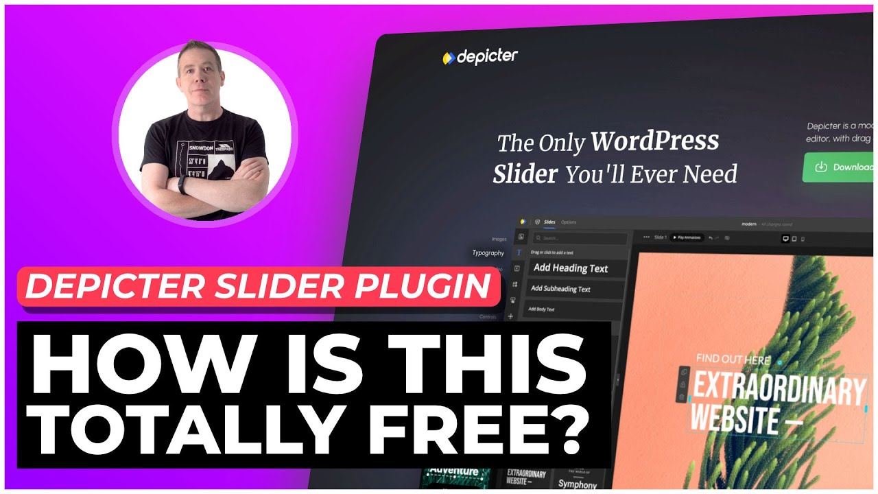 Depicter | Amazing FREE WordPress Plugin | MUST SEE