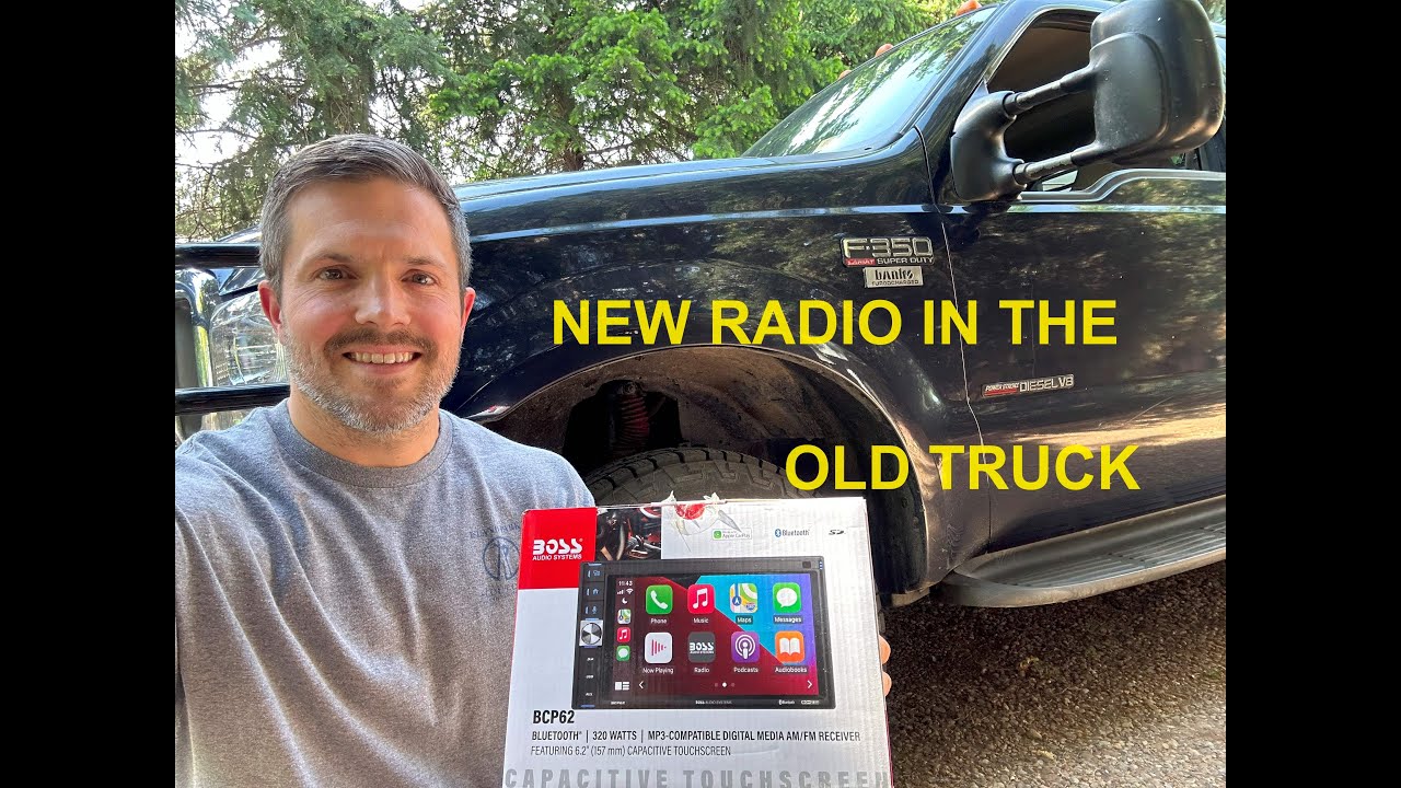 2000 Ford Superduty Truck Radio and Backup Camera  Install