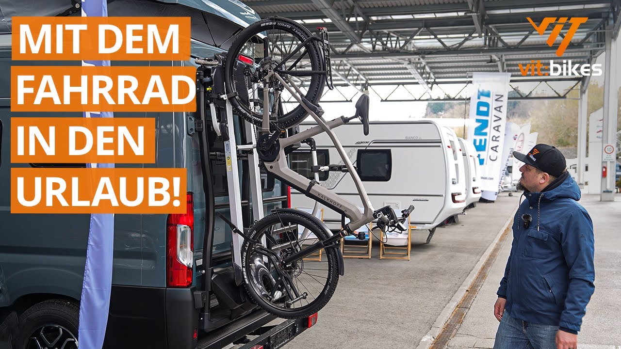 Fahrradtransport auf dem Kastenwagen oder Wohnmobil 🚲🌴 Diese Möglichkeiten gibt es