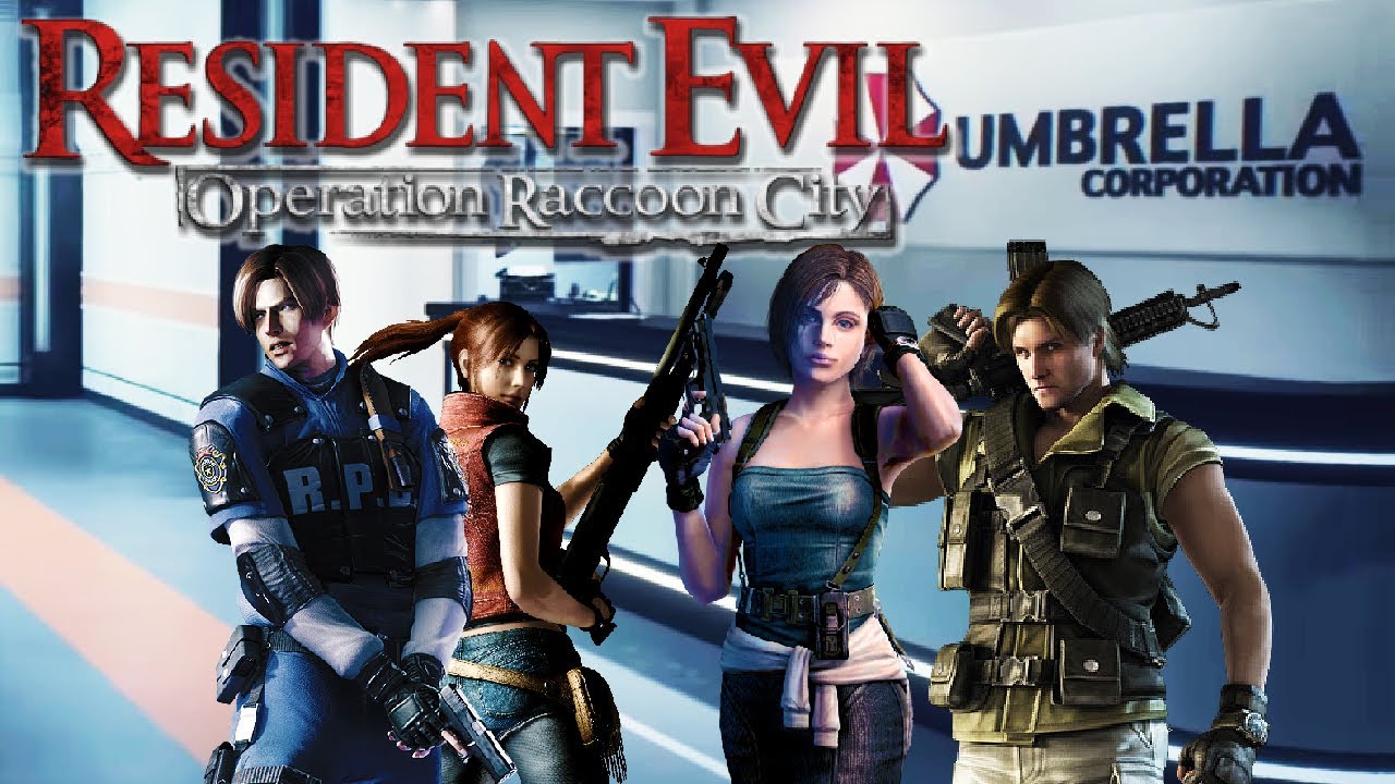 Resident Evil Operation Raccoon City - Jill, Claire, Leon and Carlos MOD | USS