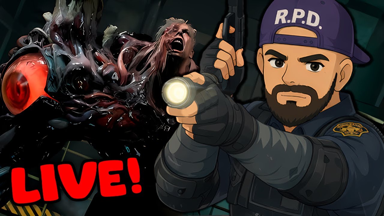 LIVE 🔴 AQUECIMENTO RE9! CUIDADO QUE O ZOIUDO VAI VOLTAR!!! - Resident Evil 2 Remake #03 [ INTENSO ]