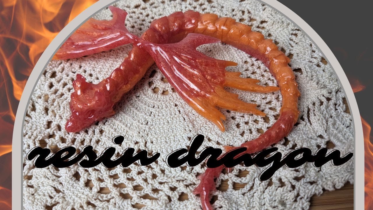 Firey Resin Dragon