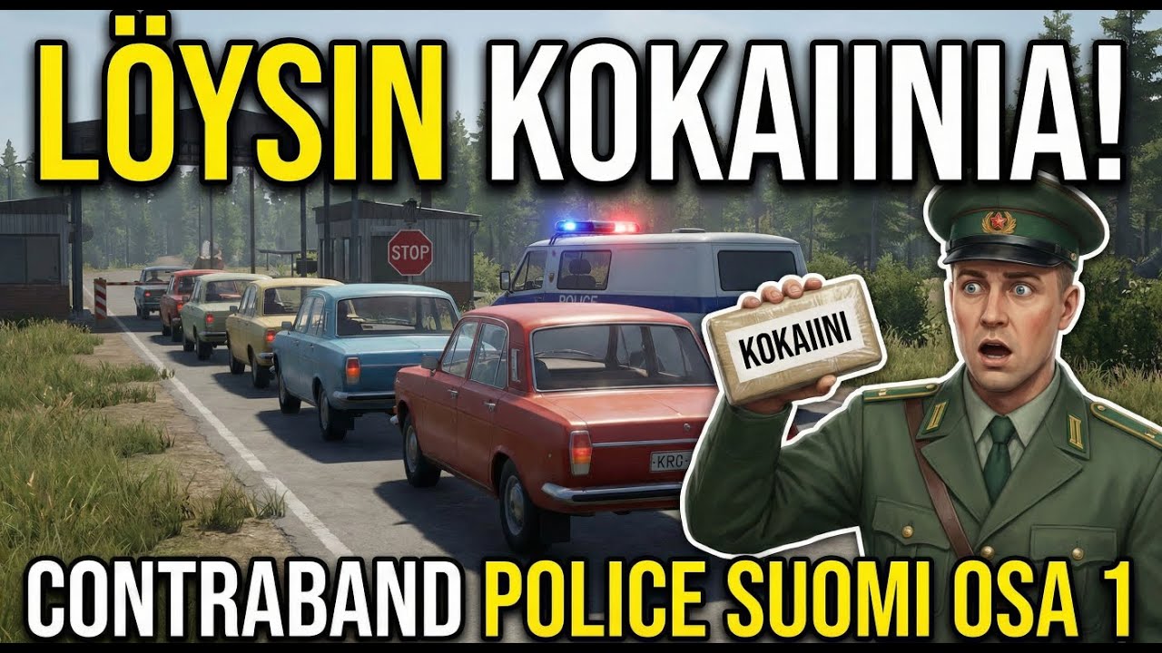 LÖYSIN KOKAIINIA! - Testissä Contraband Police (Suomi) Osa1