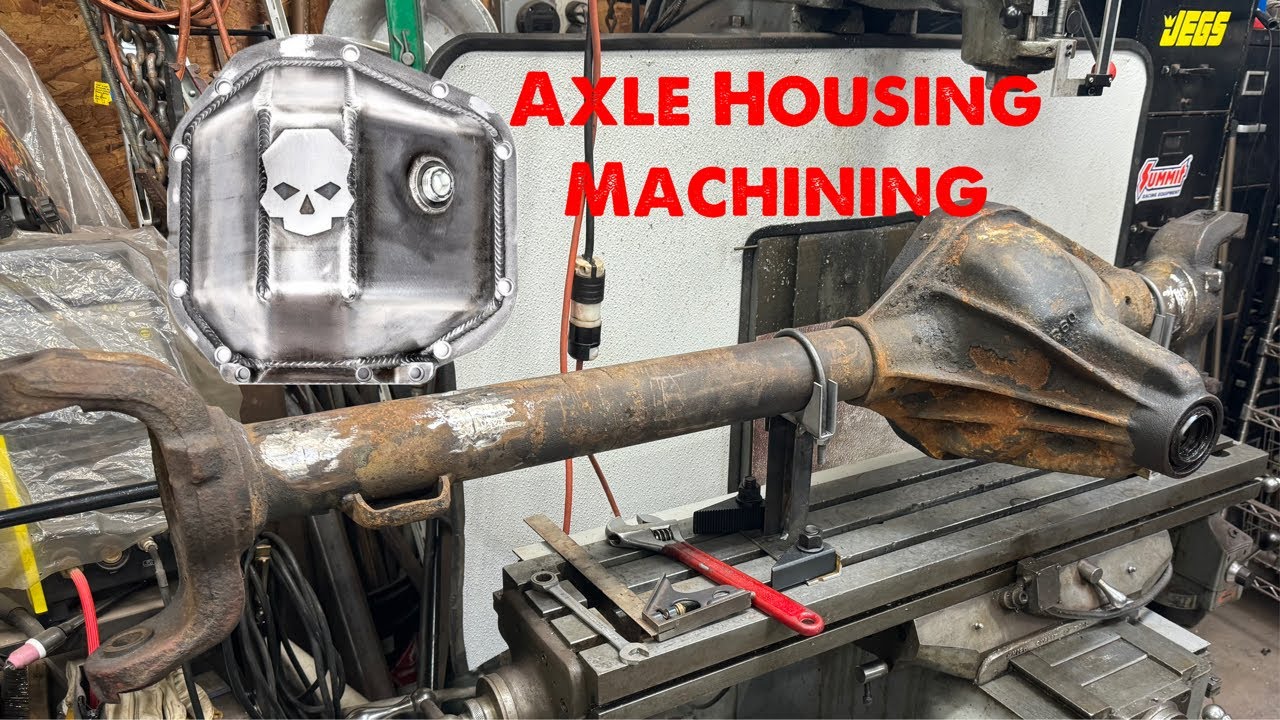 Machining a Dana 60 for a Ballistic Fabrication Shave Kit - Ultimate Dana 60 Junkyard Build Part 1