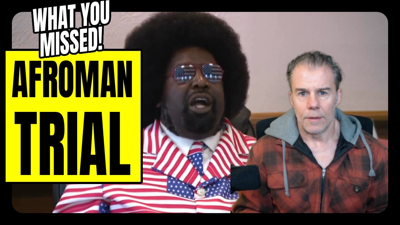 Nobody's Talking About These HIGHLIGHTS of the Afroman Trial!