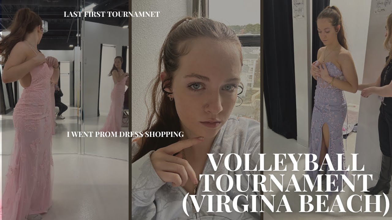come to my last first volleyball tournament w me/mini vlog/ Virginia Beach, VA