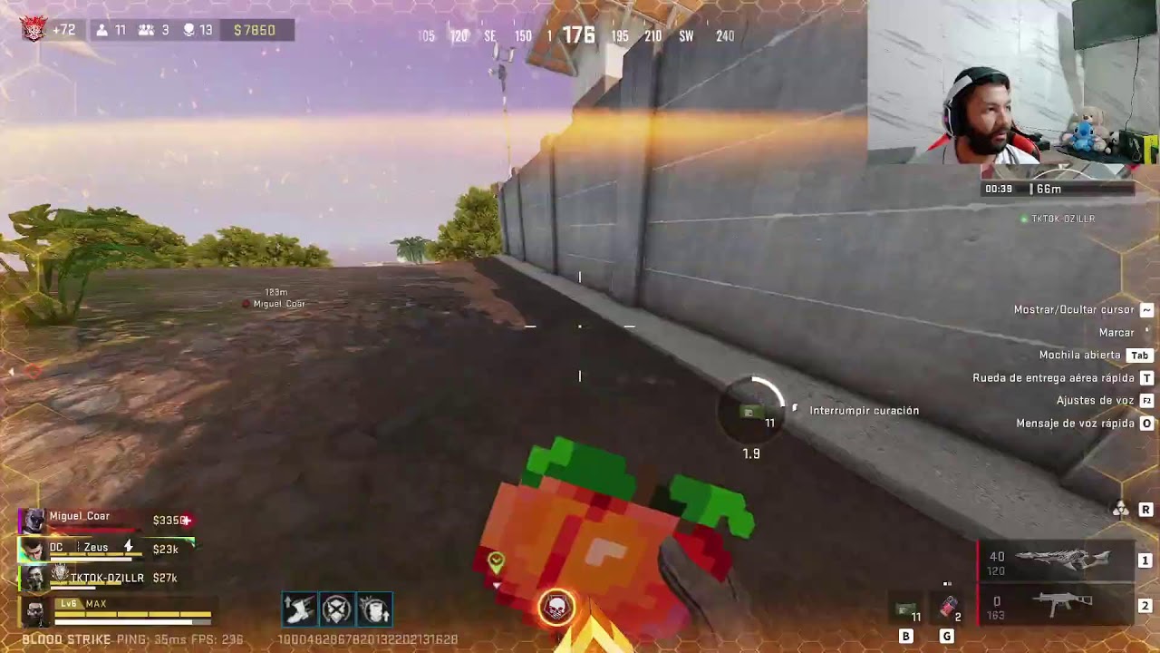 jugando con seguidores y regalando oro