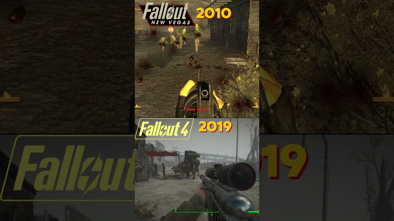 Fallout New Vegas Vs Fallout 4 VATS Comparison