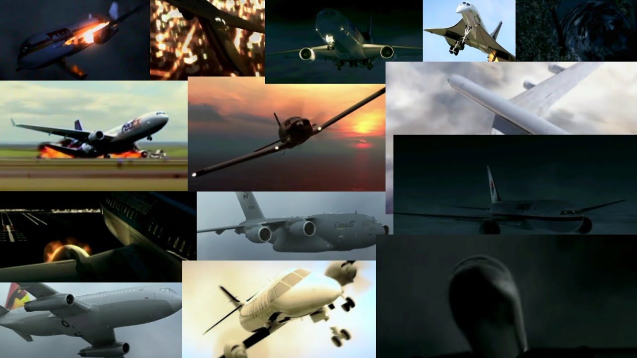 Air Crash Investigation Season 14 - All Crash /Landing Animations