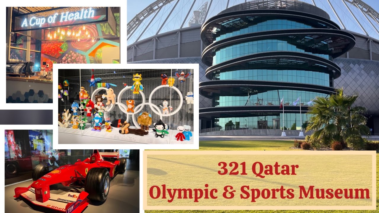 3-2-1 Qatar Olympic and Sports Museum | 321 qatar olympic and sports museum