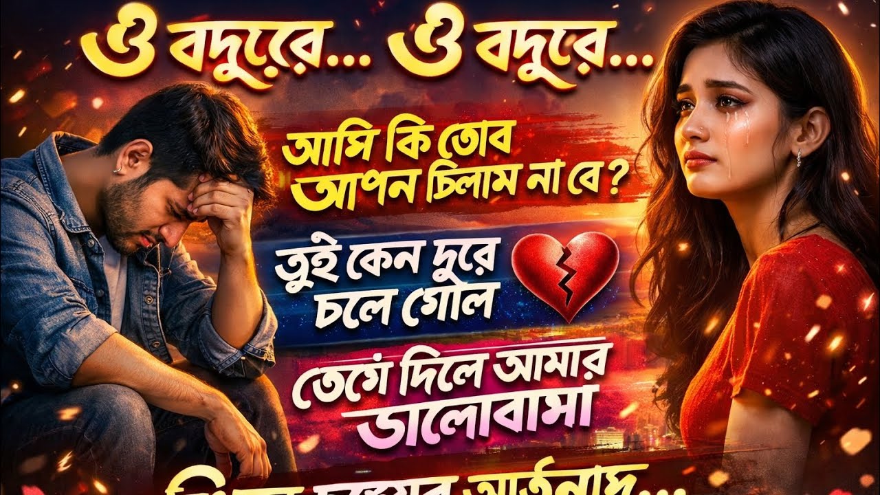 আমি কি তোর আপন ছিলাম না রে? 💔 | ও বন্ধুরে | New Bangla Sad Song 2026