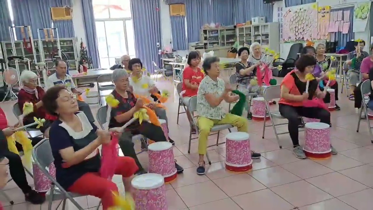 小鈴噹環保打擊樂~弄獅（溪㶚社區關懷據點）