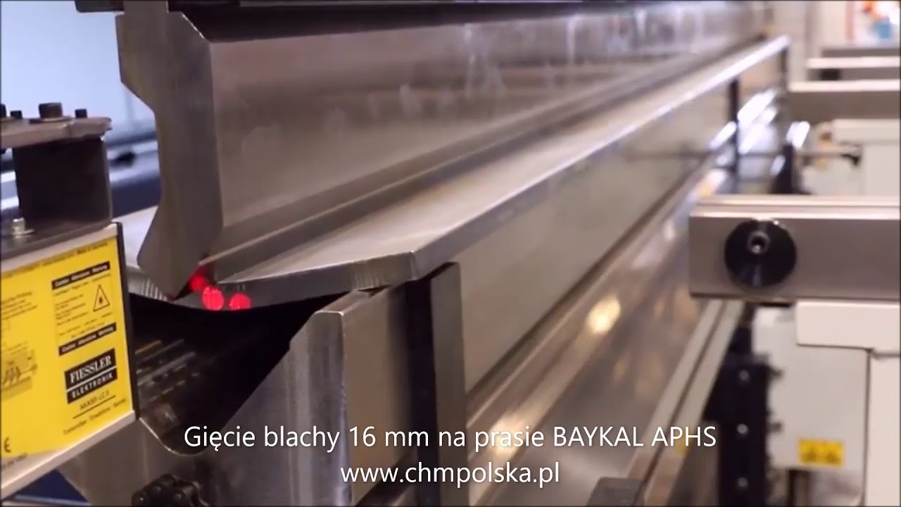 Gięcie na Prasie krawędziowej Baykal APHS 41400.