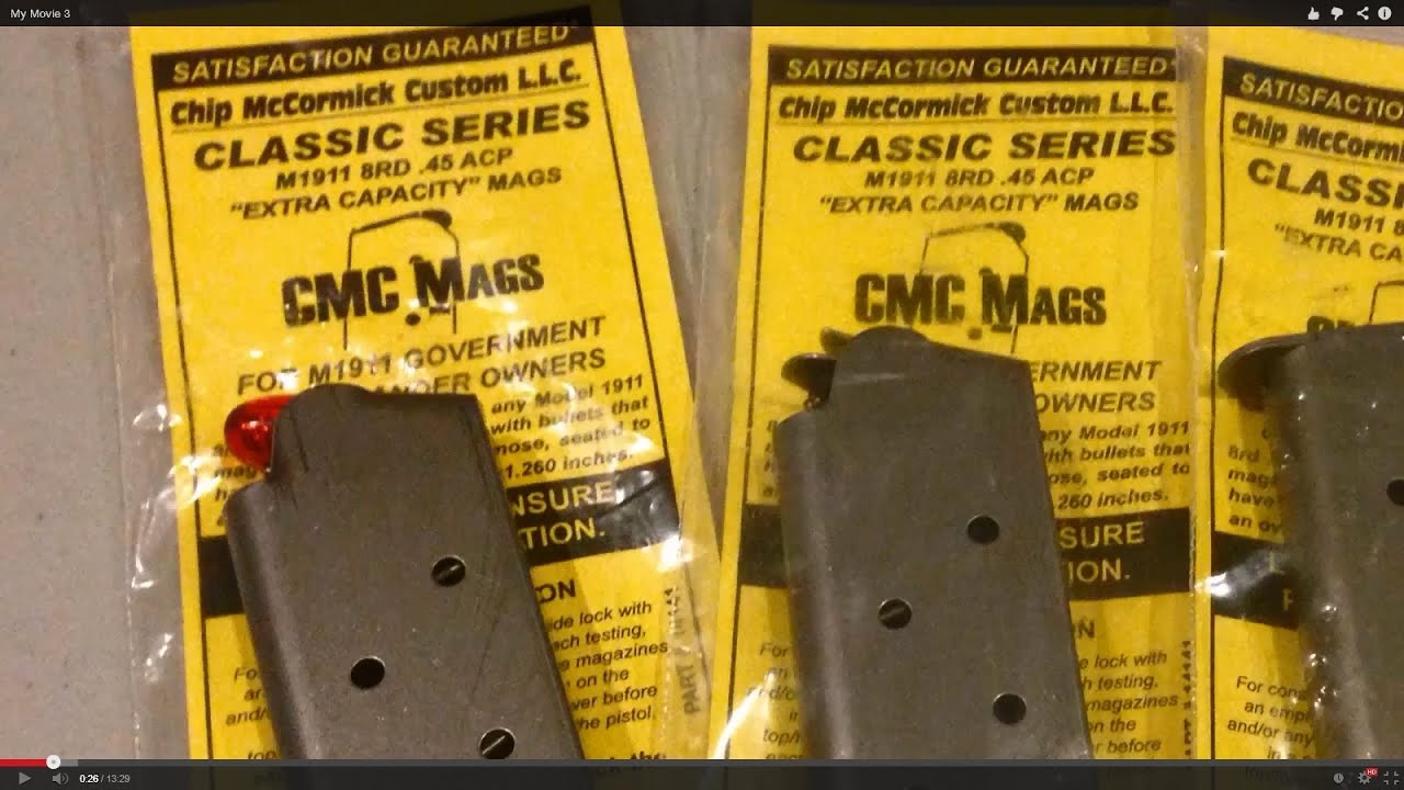 1911 .45 ACP Magazine Review