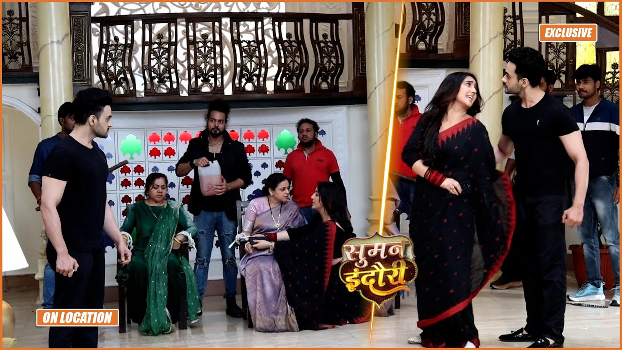 Suman Indori : Suman saved her mother and Nalini Bua from Vikrant's trap On Location