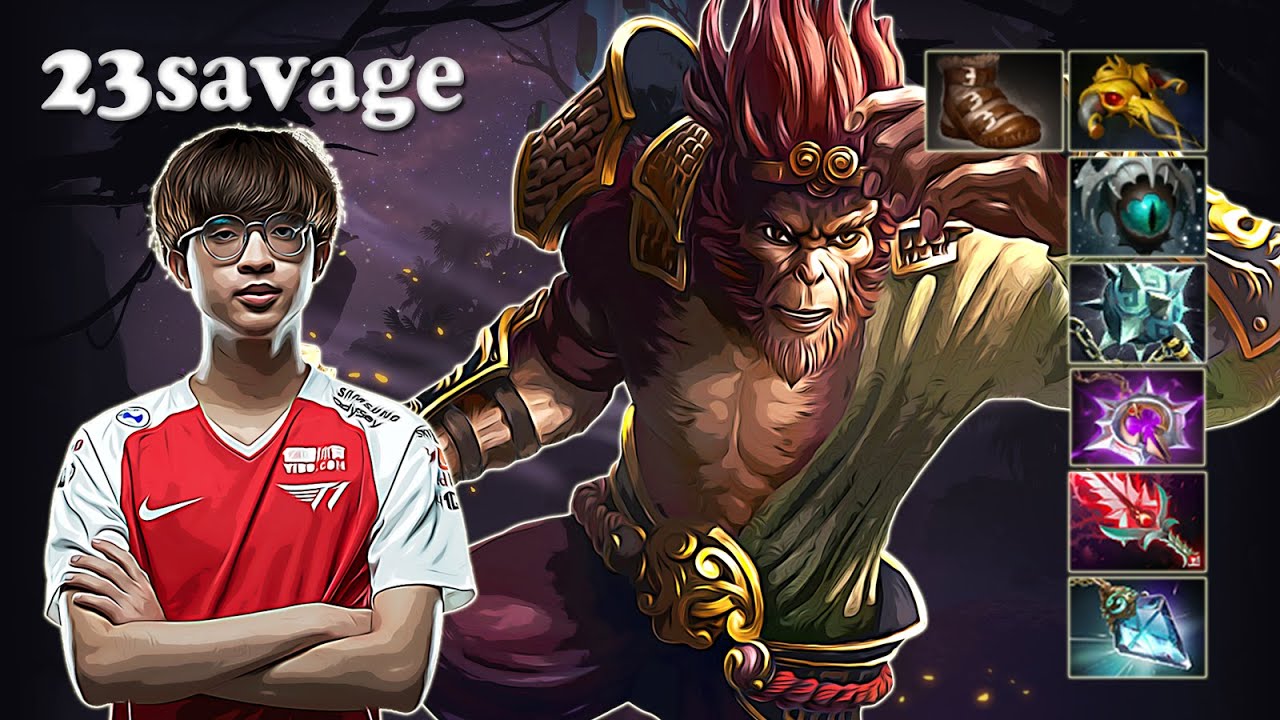 23savage - Monkey King Safelane | Dota 2 7.31b Gameplay
