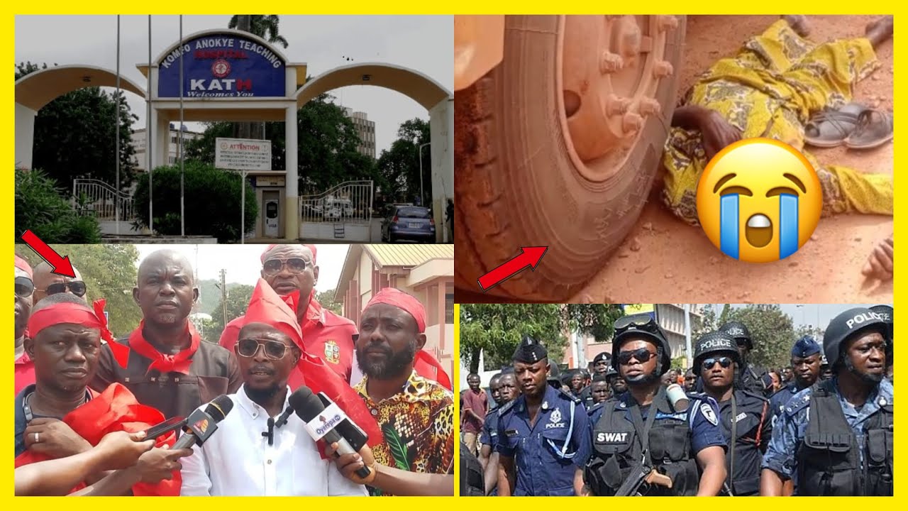OMG - PATIENT D!ES IN FRONT OF POLICE STATION DUE TO NURSES' MISTAKE AND MOTHER SUES KUMASI HOSPITAL
