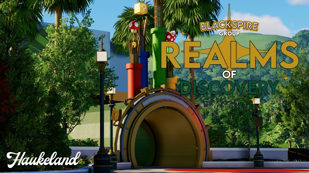 From PIZZA to MUSHROOM KINGDOM | Realms of Discovery Ep. 3 | Planet Coaster 2