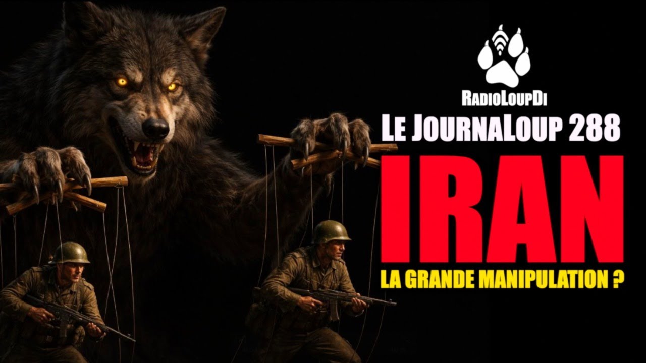 Le JournaLoup 288 - IRAN, La Grande Manipulation ?